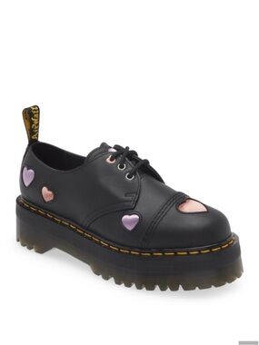 Dr. Martens 1461 Quad Heart Platform Derby